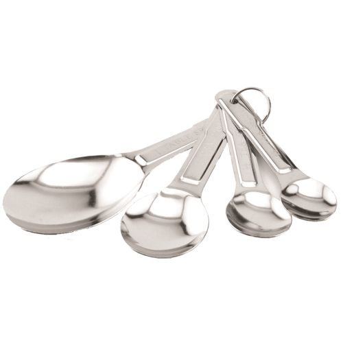 Measuring Spoon Set of 4, Stainless Steel